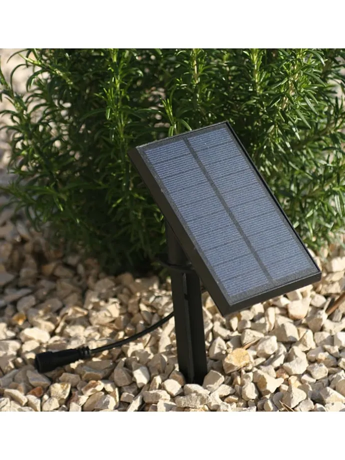 LED-Solar-Lichtergirlande "Mafy" in Warmweiß - (L)600 cm