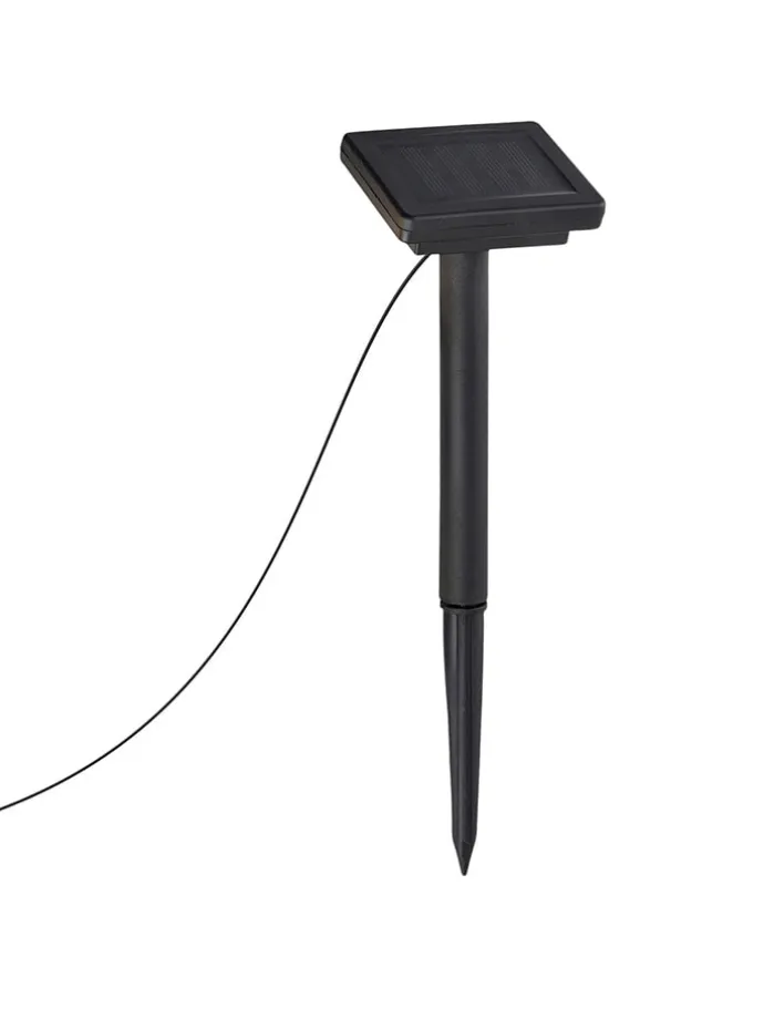 LED-Solar-Lichterkette "Linda" in Bunt - (L)370 cm