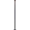 LED-Solarstehleuchte "Nora" in Schwarz - (H)139 x Ø 21 cm