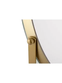 LED-Spiegel in Gold - (L)60 × (B)52 cm