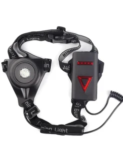 LED-Strinlampe in Schwarz/ Grau