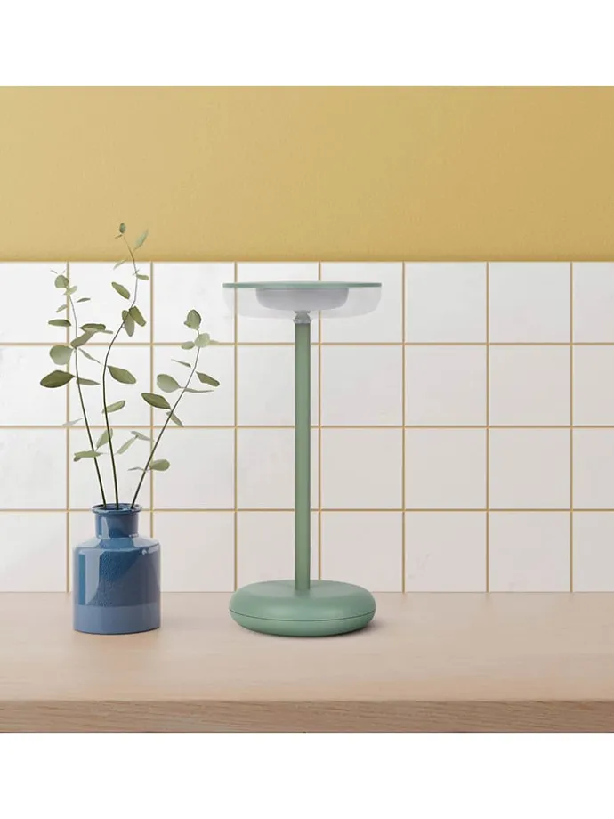 LED-Tischleuchte "Pasi" in Mint - EEK G (A bis G)