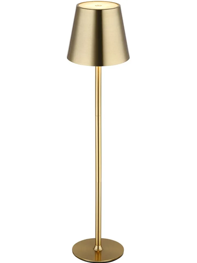 LED-Tischleuchte "Vannie" in Gold - (H)47 x Ø 11,2 cm