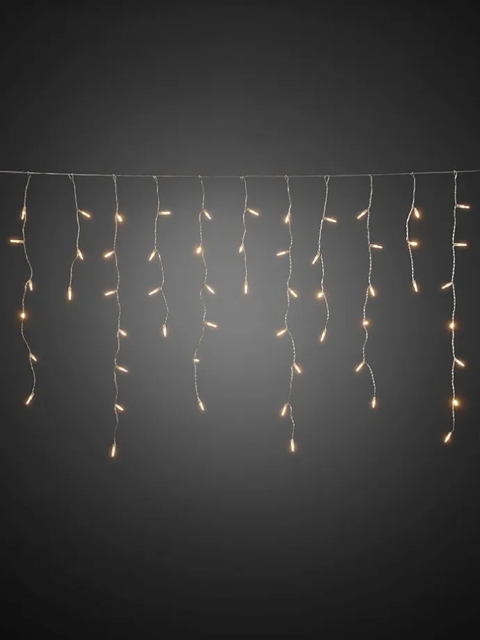 LED-Tropfen-Lichtervorhang - EEK G (EEK A bis G) - (L)75 x (B)300 cm