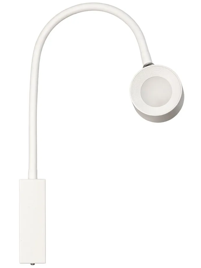 LED-Wandleuchte in Weiß
