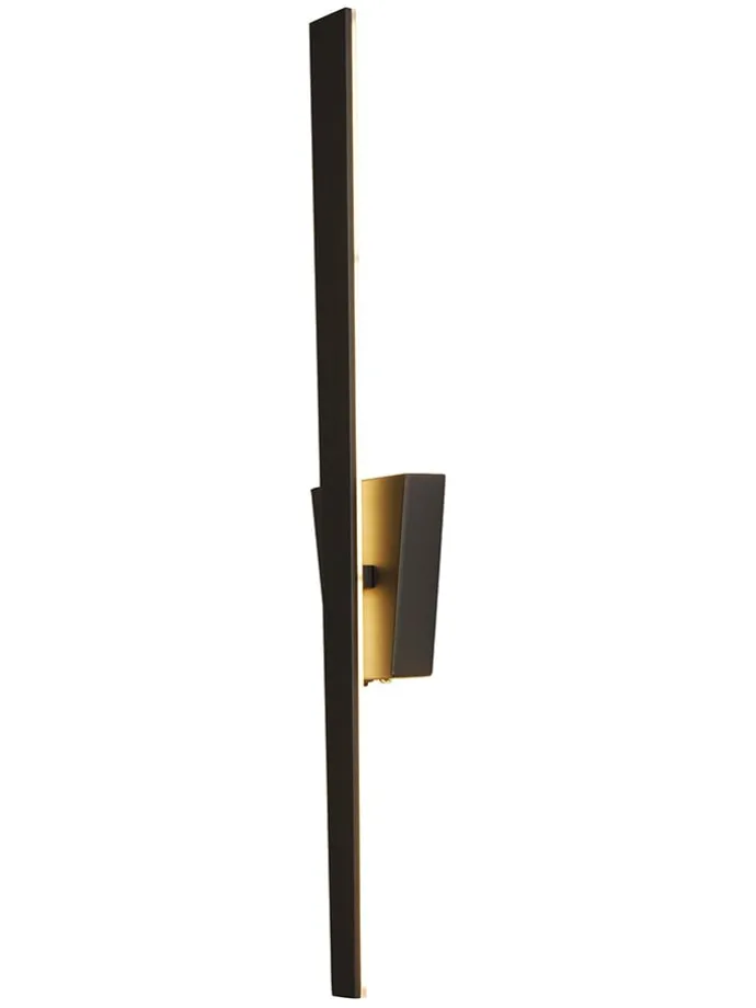 LED-Wandleuchte "Trevor" in Schwarz - EEK D (A bis G)