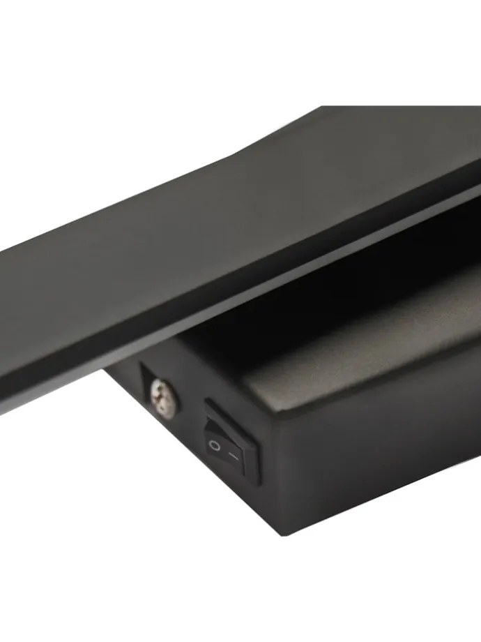 LED-Wandleuchte "Trevor" in Schwarz - EEK D (A bis G)