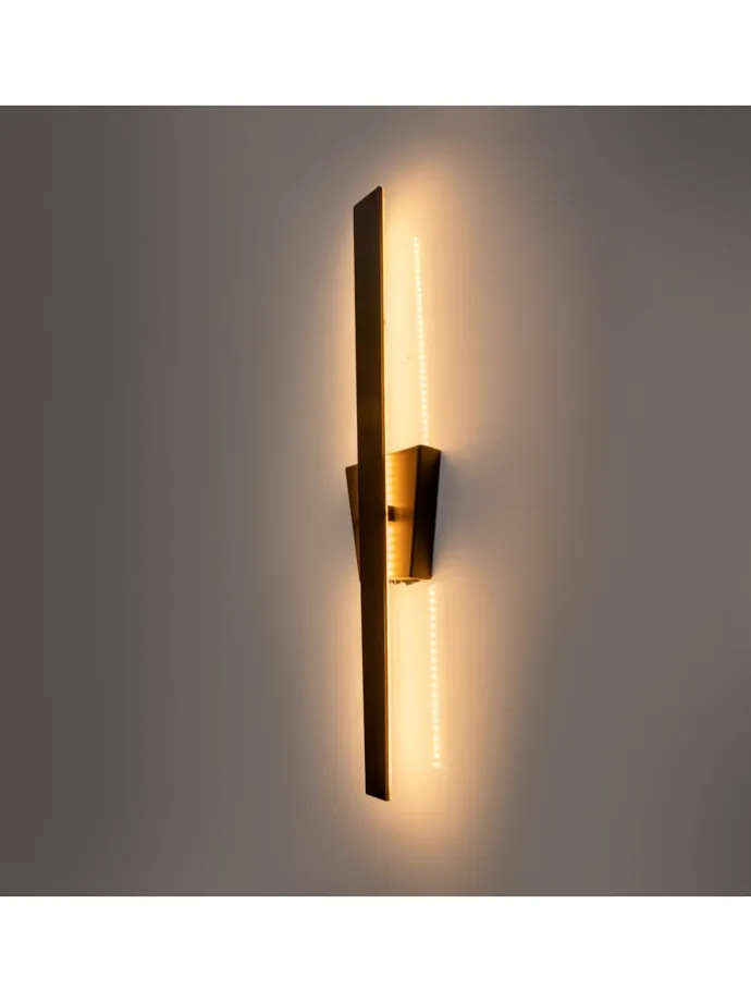 LED-Wandleuchte "Trevor" in Schwarz - EEK D (A bis G)