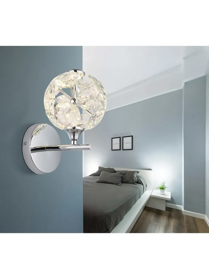 LED-Wandleuchte ''Virina'' - EEK E (EEK A bis G) - (L)24 x (B)15 cm