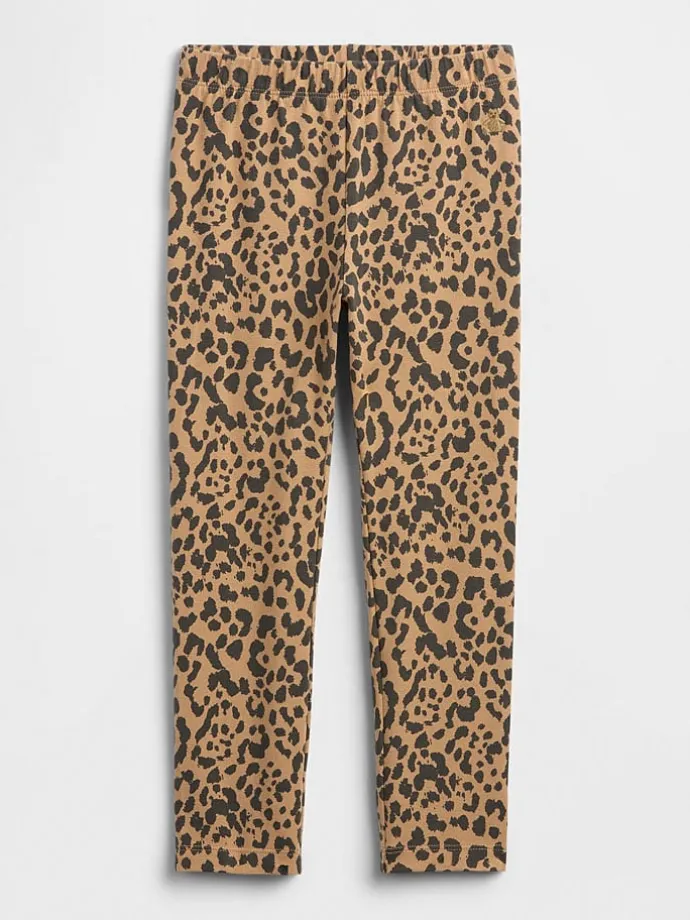 Leggings in Hellbraun