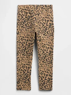 Leggings in Hellbraun
