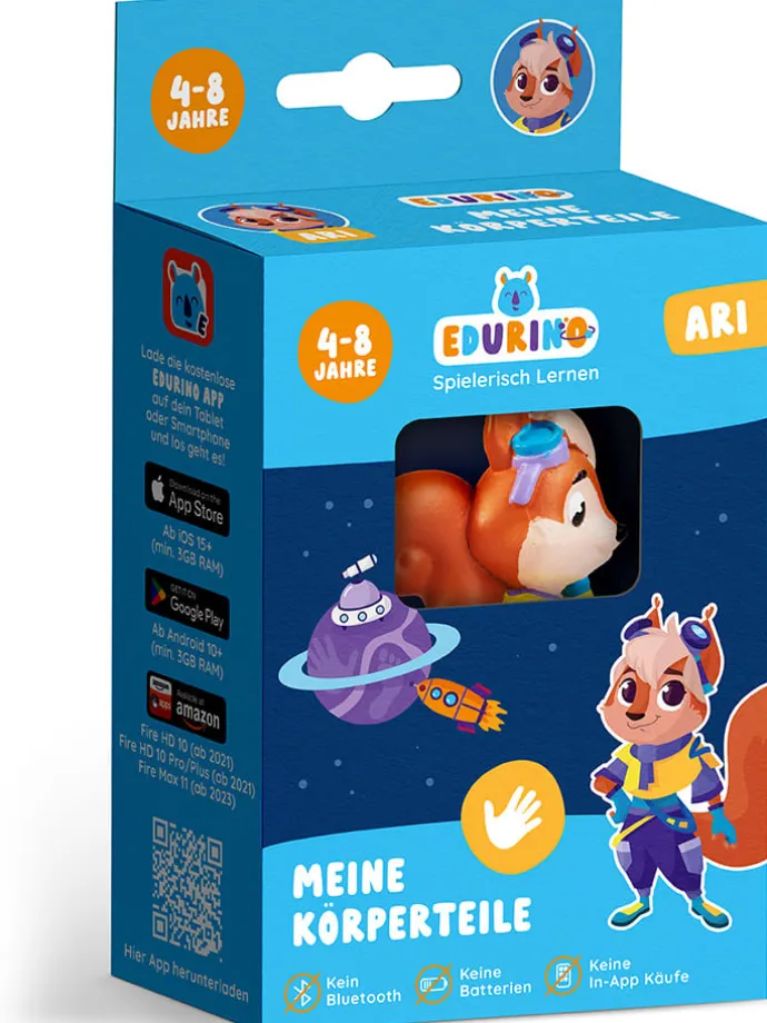 Lernfigur Edurino Ari - Unsere Körperteile - ab 4 Jahren