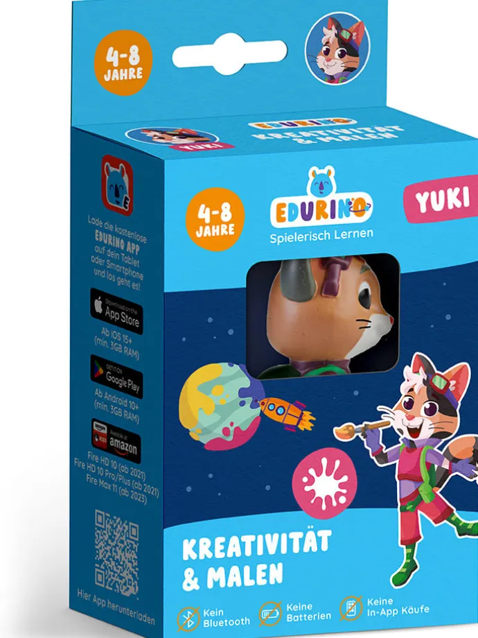 Lernfigur Edurino Juki - Kreativität & Malen - ab 4 Jahren