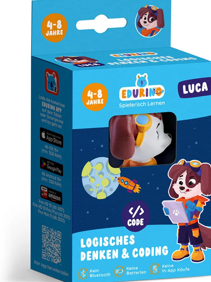 Lernfigur Edurino Luca - Logisches Denken & Coding - ab 4 Jahren