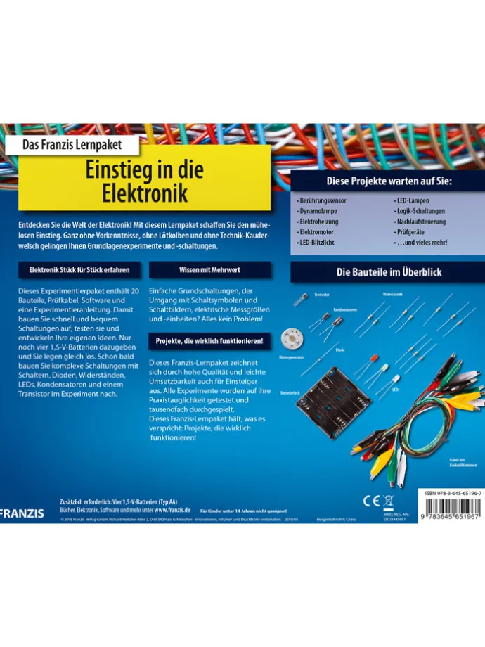 Lernpaket "Einstieg in die Elektronik" - ab 14 Jahren