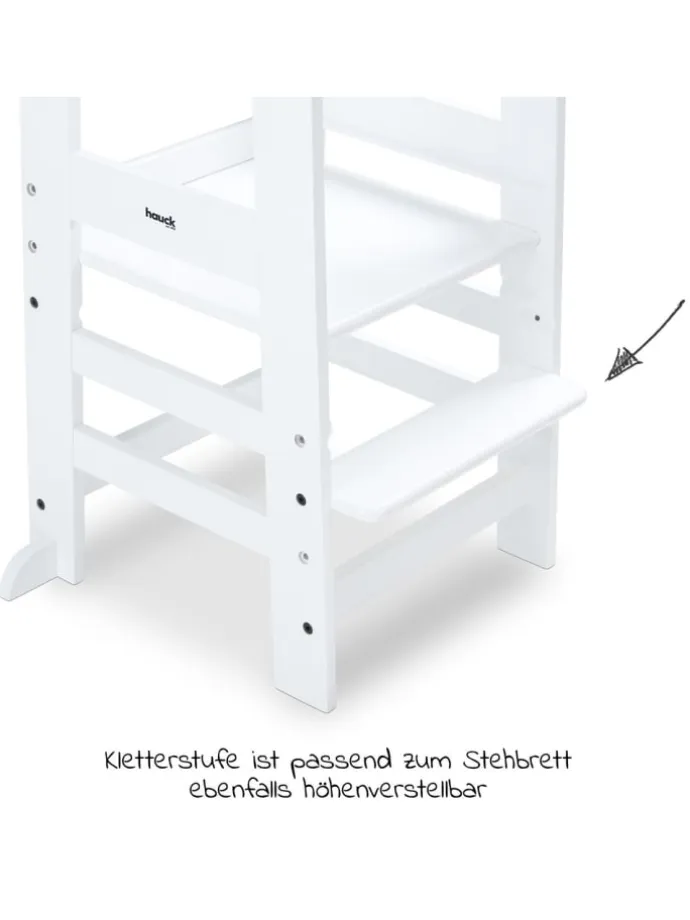 Lernturm / Kinderstuhl für Küche - Learn in weiss