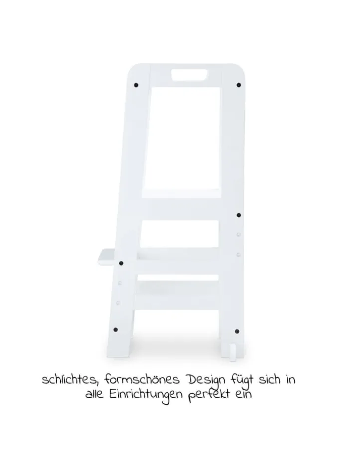 Lernturm / Kinderstuhl für Küche - Learn in weiss
