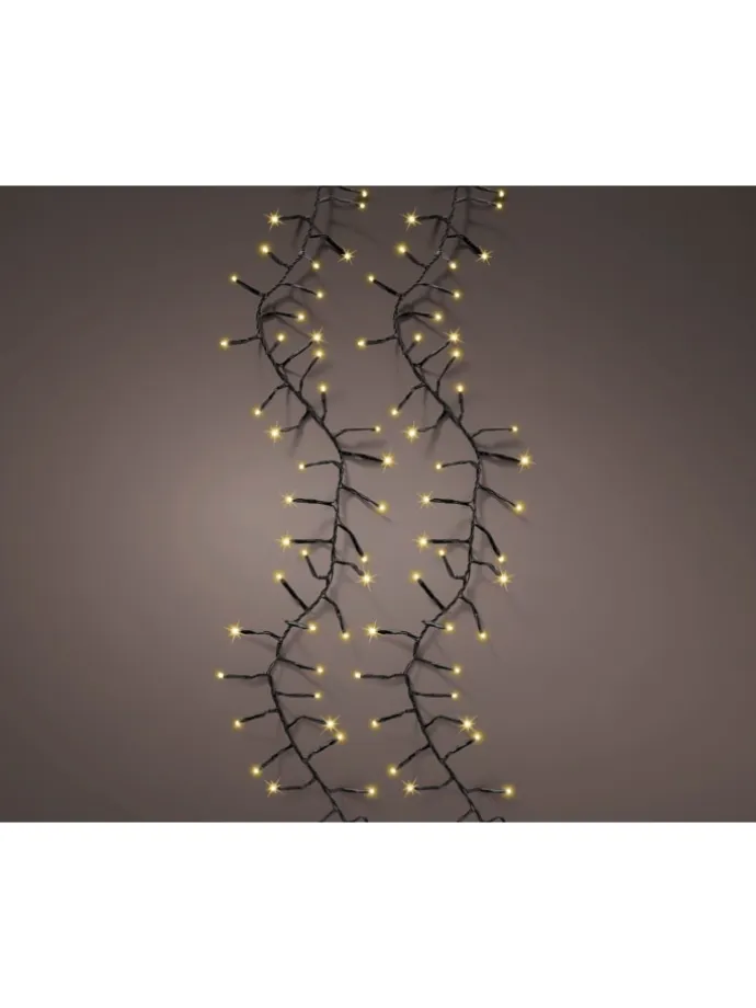 Lichterkette EXCELLENT TWINKLE 960 LED 15 m, schwarzes Kabel in Soft Gold