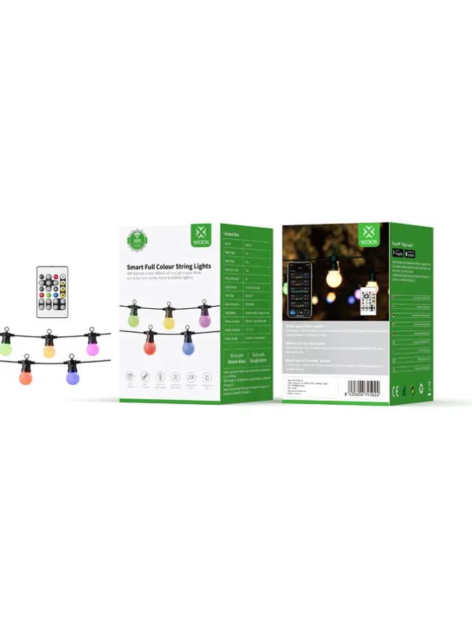 Lichterkette "R51952 in Bunt