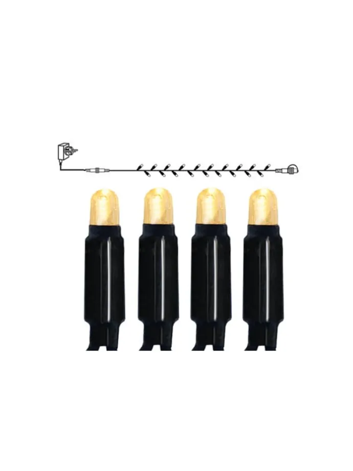 Lichterkette ,START', System 24, 49 LEDs, mit Trafo, warmweiß, 5m, 1W