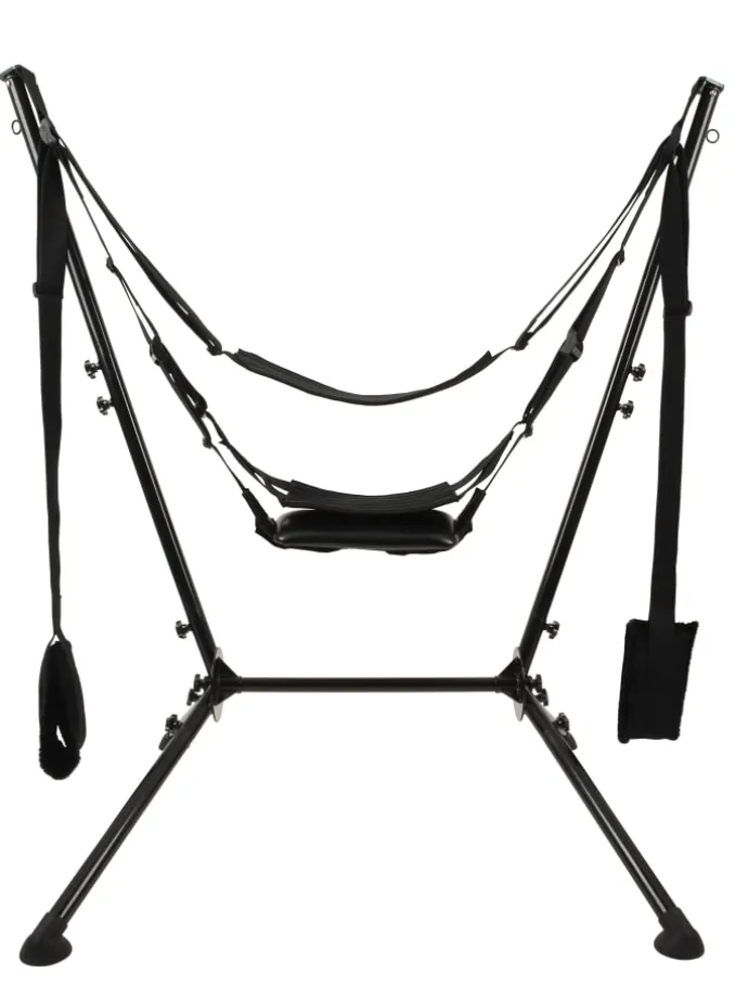 Liebesschaukel Free standing Sex Swing in schwarz