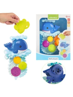 Little Stars - Wassermühle mit Saugnapf in bunt