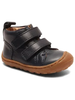 LLeder-Lauflernschuhe "Gerle" in Schwarz