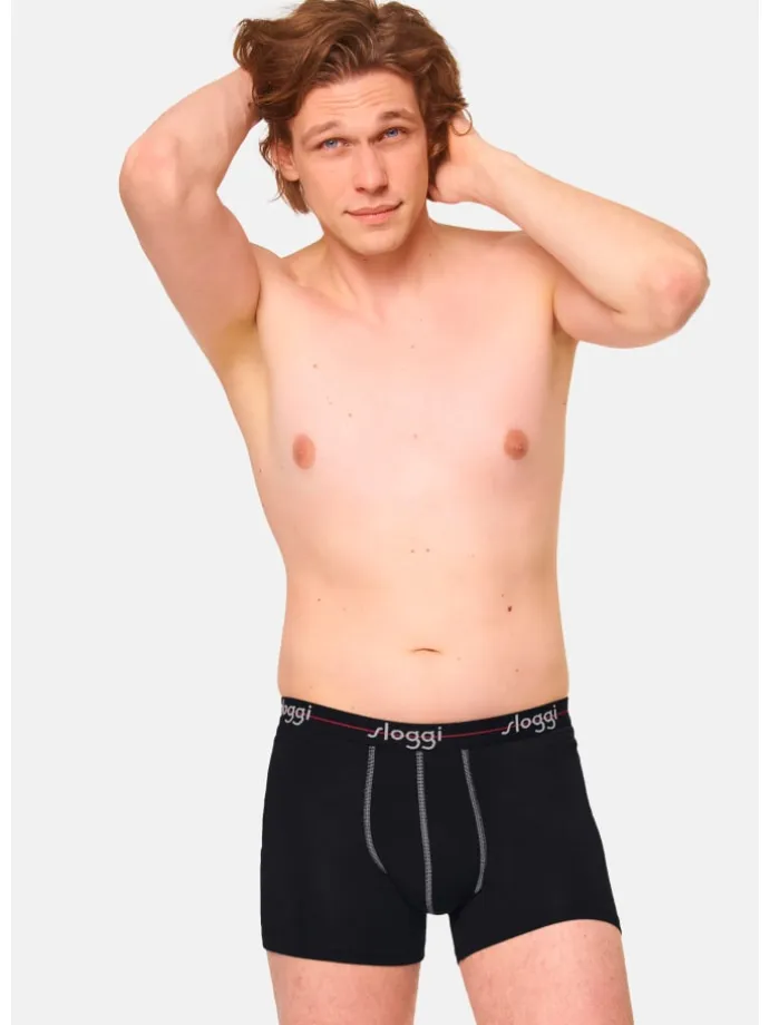 Long Short / Pant Start in Red - Dark combination