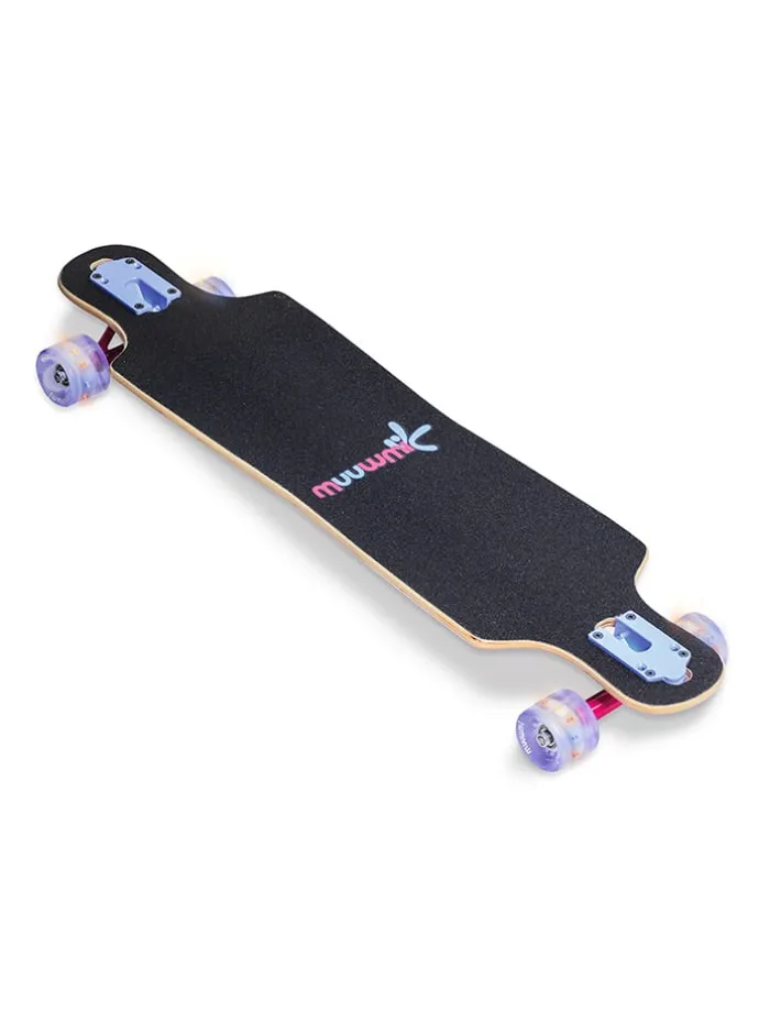 Longboard "Muuwmi Compact ABEC 7 Space" - ab 6 Jahren
