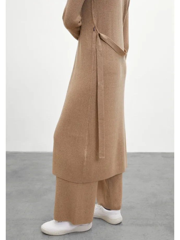 Longcardigan in Beige