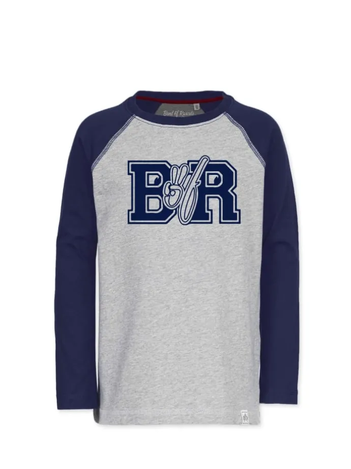 Longsleeve " AEOM " in blau