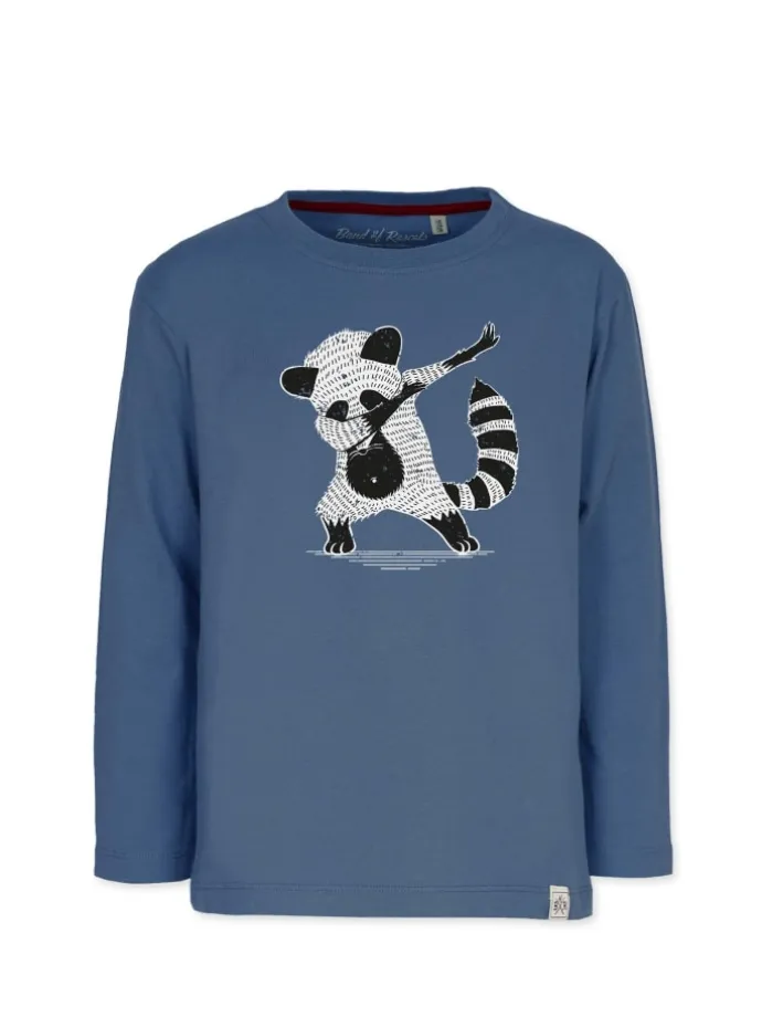 Longsleeve " Dab " in blau