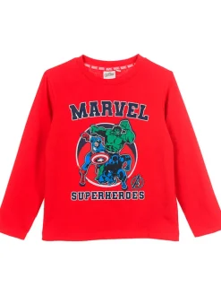 Longsleeve "Avengers Classic" in Rot