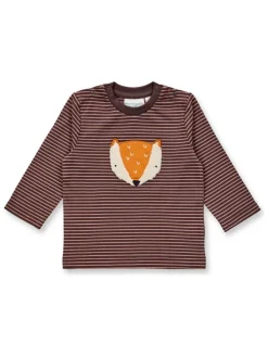Longsleeve "Elan" in Dunkelbraun