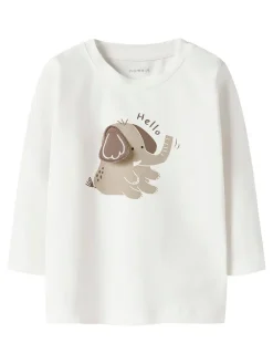 Longsleeve "Fanty" in Weiß