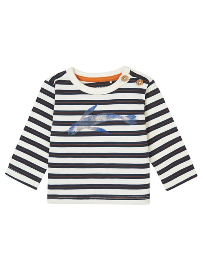 Longsleeve "Ger" in Weiß