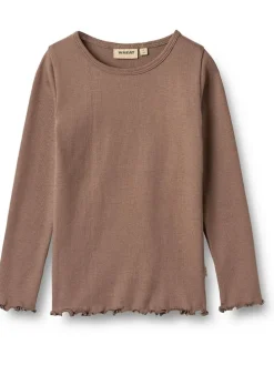 Longsleeve "Ida" in Braun