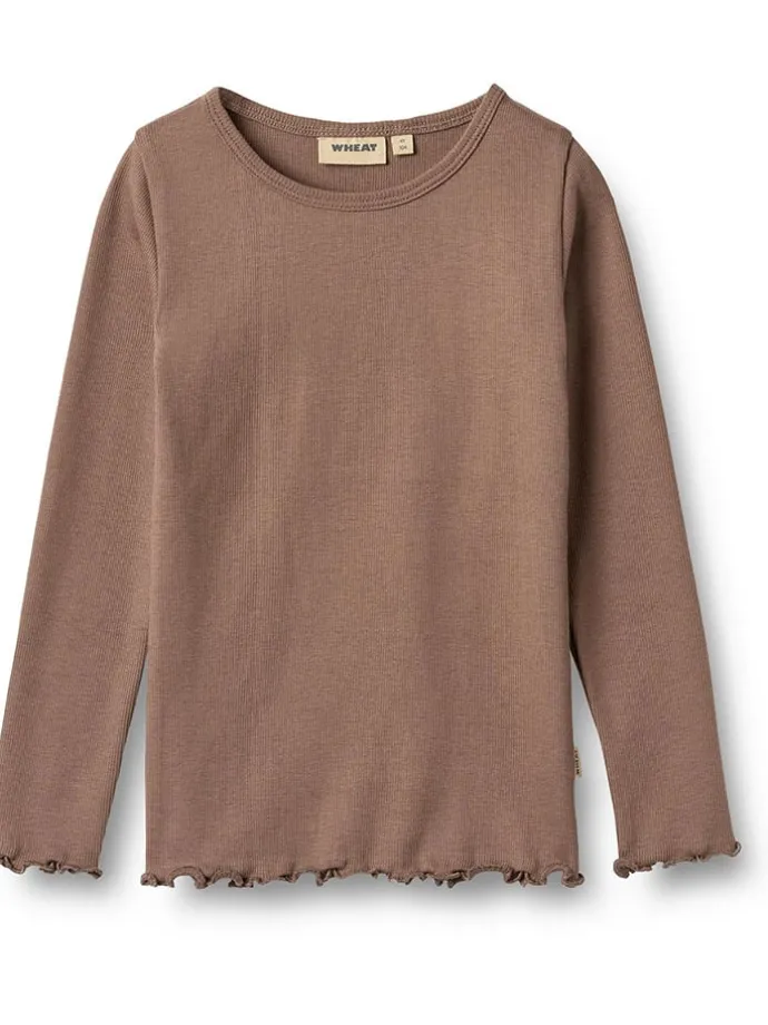 Longsleeve "Ida" in Braun
