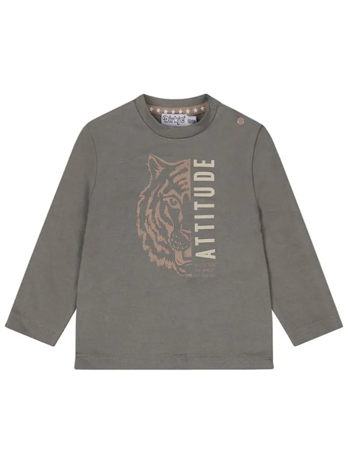 Longsleeve in Anthrazit