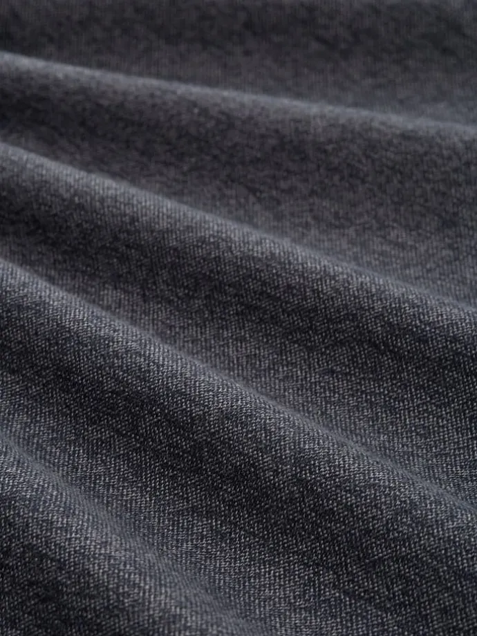 Longsleeve in Anthrazit/ Dunkelblau