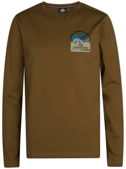 Longsleeve in Braun