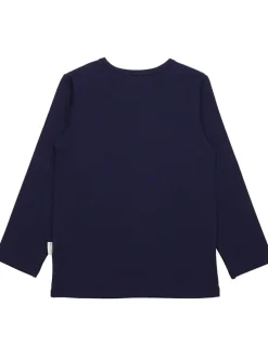 Longsleeve in Dunkelblau
