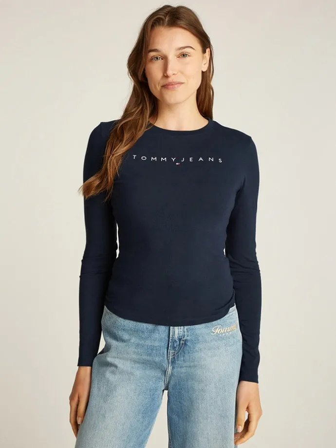 Longsleeve in Dunkelblau