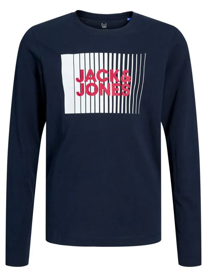 Longsleeve in Dunkelblau