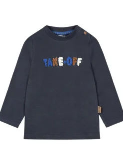 Longsleeve in Dunkelblau