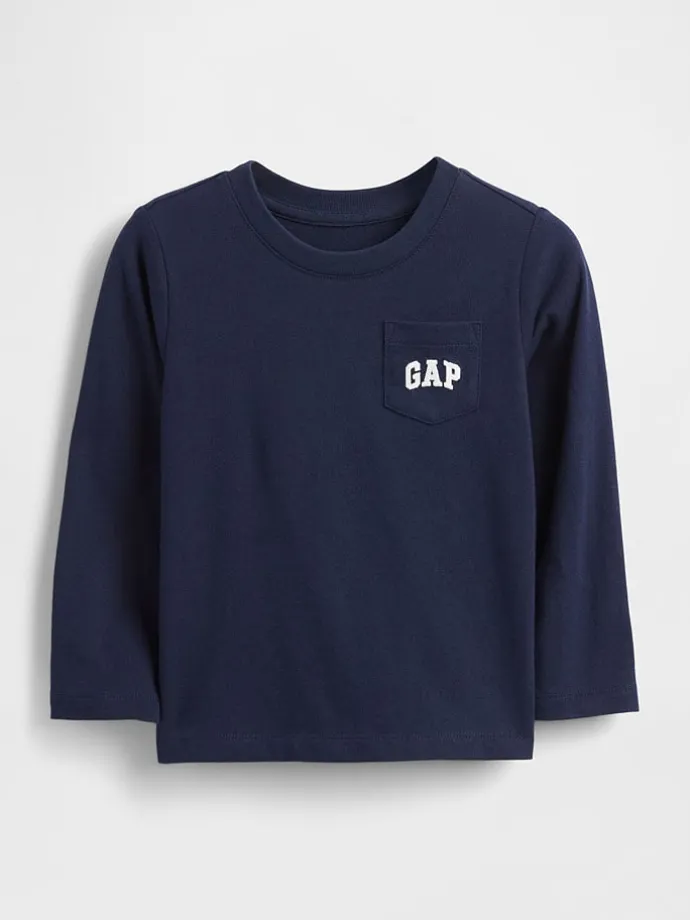 Longsleeve in Dunkelblau