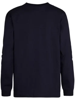 Longsleeve in Dunkelblau