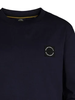 Longsleeve in Dunkelblau