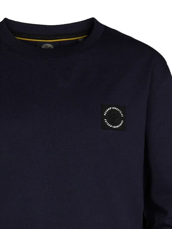 Longsleeve in Dunkelblau