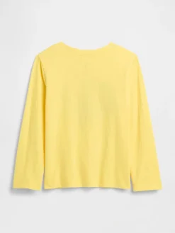 Longsleeve in Gelb